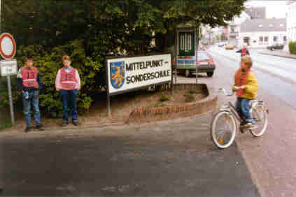 Fahrrad-Aktion Sonderschule